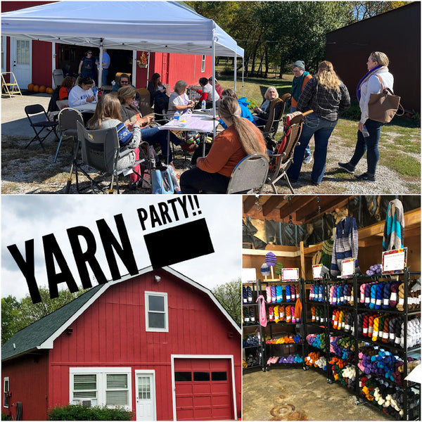 Yarn Party, Saturday September 28, 2024 in Spring Hill, Kansas