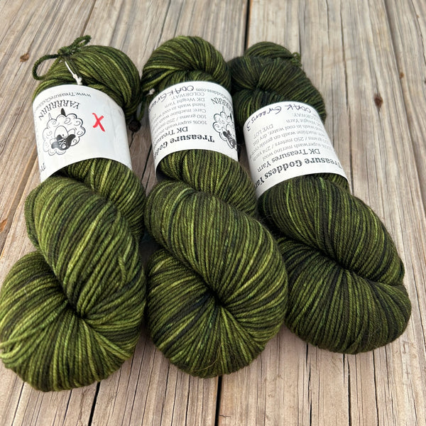 Greens, DK Treasures Yarn