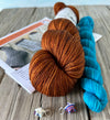 Sock Knitting KIT, Treasured Toes Sock Yarn