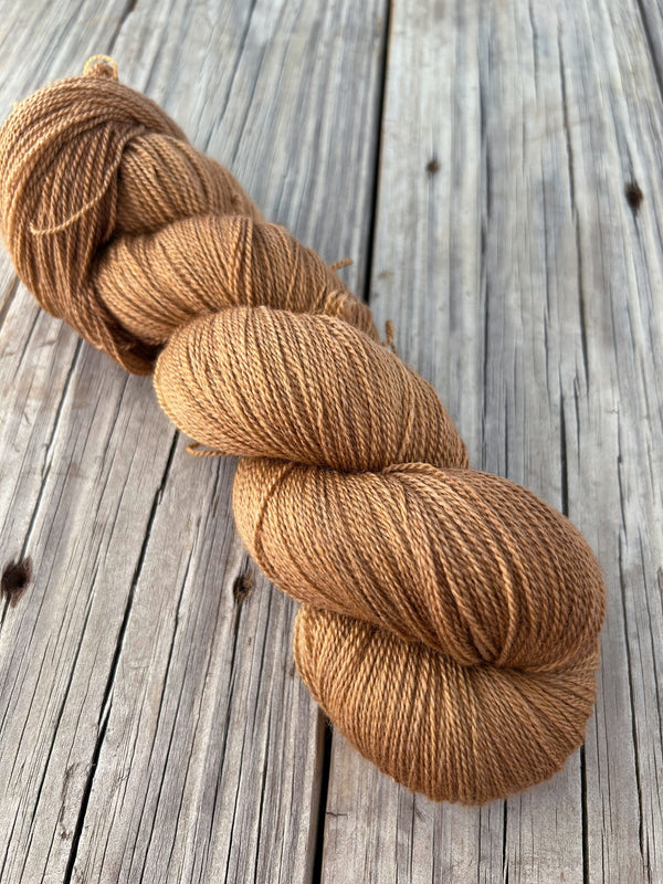 Bronze Coins, Silk Treasures Lace Yarn