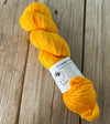 Poseidon's Trident, Goldenrod Yellow, Organic Merino Sport Treasures Yarn