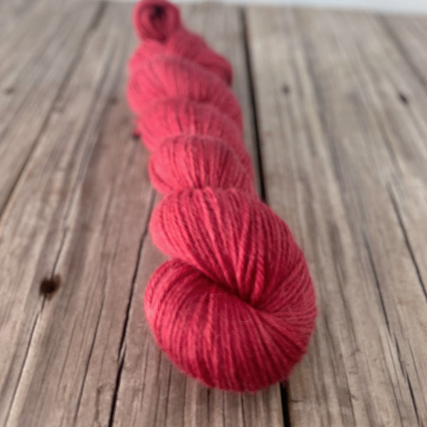 Ruby Daggers, Red Treasured DK Luxe Yarn