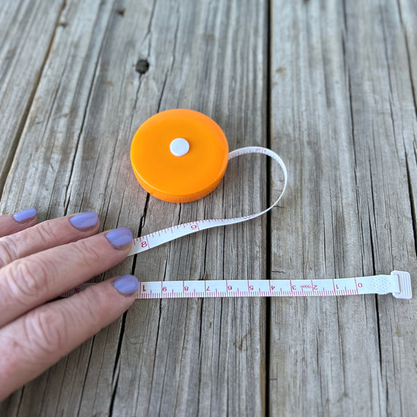 Orange Pirate Sheep Tape Measure